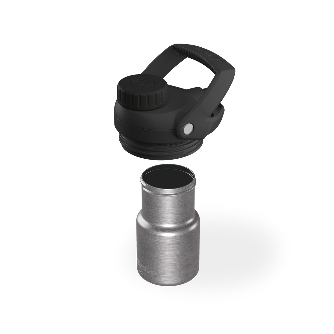 ★ノリーズ ★プロップフカ リアルブラック ☆新品未使用☆トップウォーター FreePour Kap | Integrated Drink-Mixing Lid by FlasKap