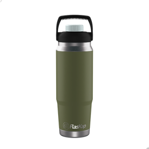 variant: white-+-green plastic stainless-steel