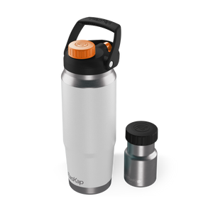 variant: orange-+-white stainless-steel